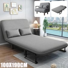 Oversized Fabric Recliner Sofa