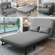 Double Fabric Sofa Bed Sleeper