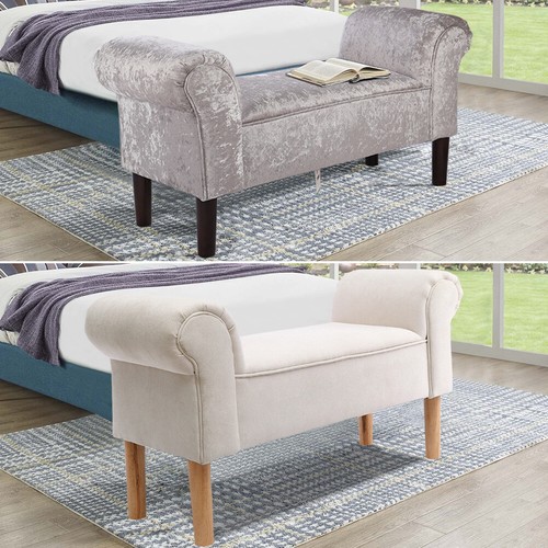 Linen velvet chaise - linen,