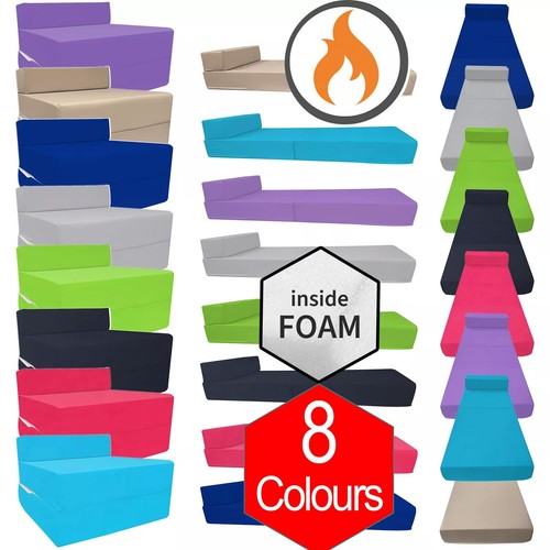 Fold out single chair - fold, bed