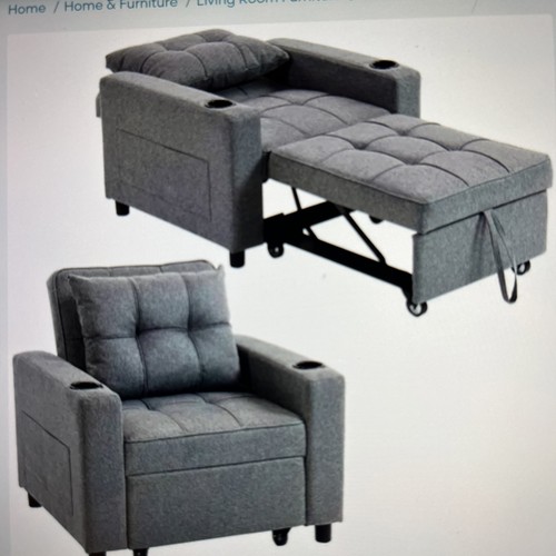 Homcom compact single - single, chair